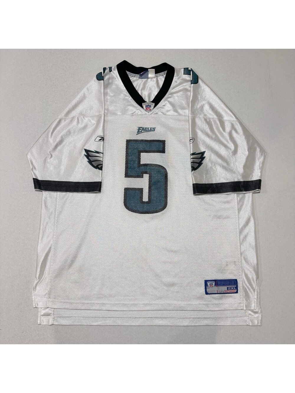 Philadelphia Eagles #5 Donovan McNabb Jersey Home 2XL Reebok Men’s